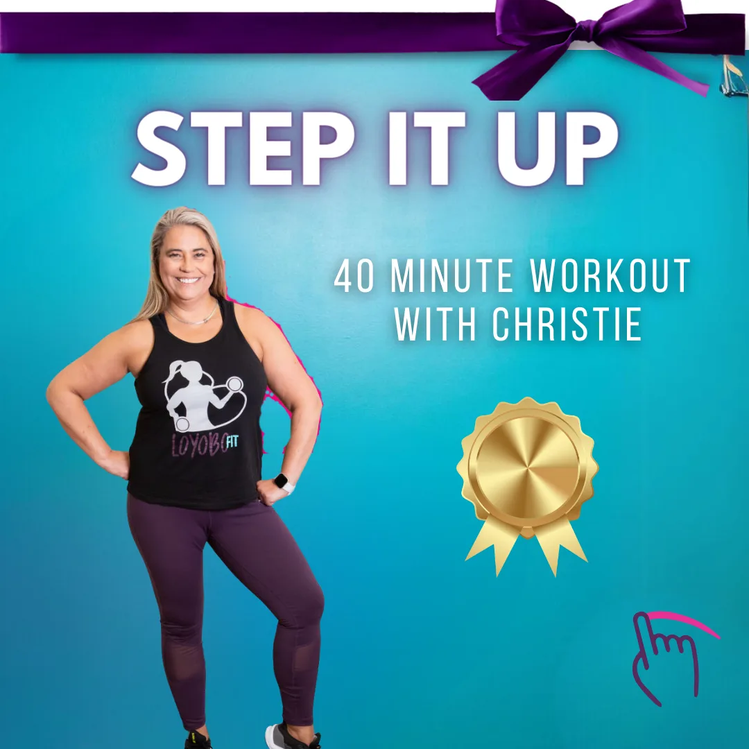 40 minute step it up class