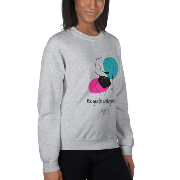 Be Gentle With Yourself Crewneck Sweatshirt - Image 3